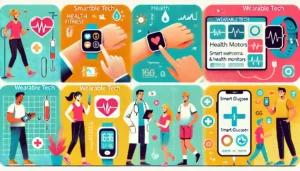 the impact of wearable tech on everyday life, from tracking fitness and staying connected to helping manage chronic conditions like diabetes.