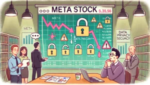 Following the data privacy scandal, Meta stock experienced a sharp decline.